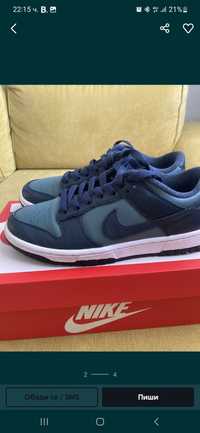 Nike Dunk low Mineral Slate Armory Navy 39-ти номер