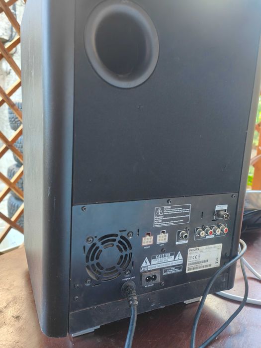Аудио система Philips Голям бас със 2 колонки внос от чужбина