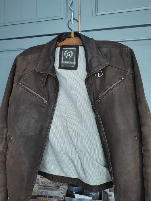 Мъжко кожено яке 50(L)