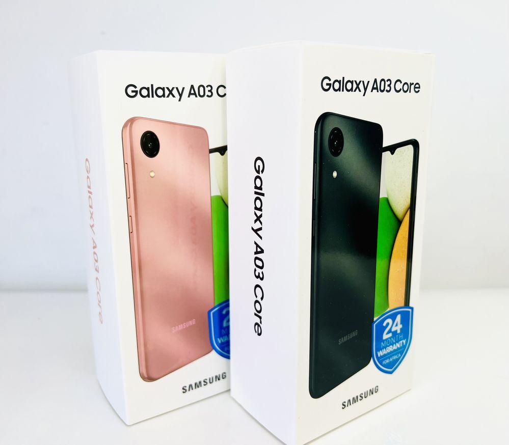 НОВ! Samsung Galaxy A03 Core 32GB 2RAM Onyx / Bronze 2г. Гаранция!