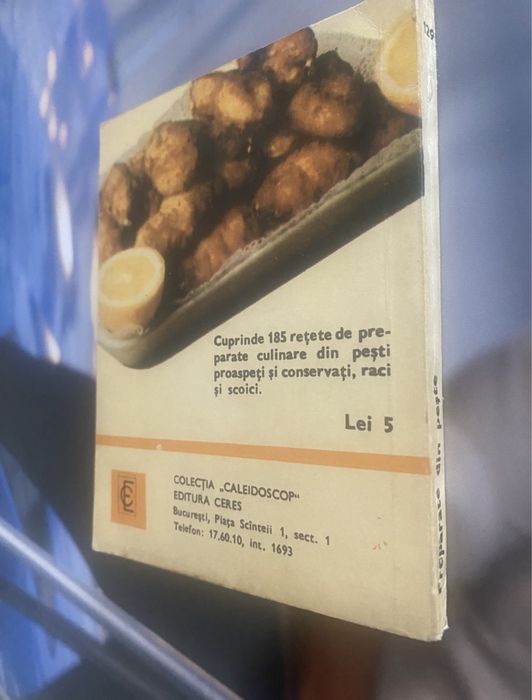 Maria Ardeleanu - Preparate din pește-editura Ceres 1980.