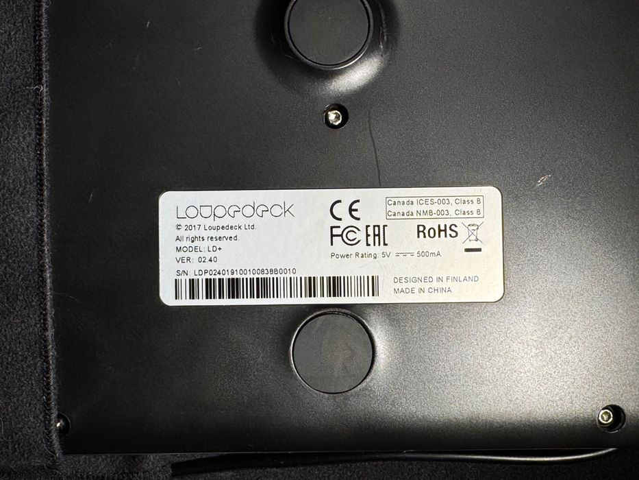 Loupedeck+ Consola Editare Foto Lightroom Premiere. Cutie. Impecabil.