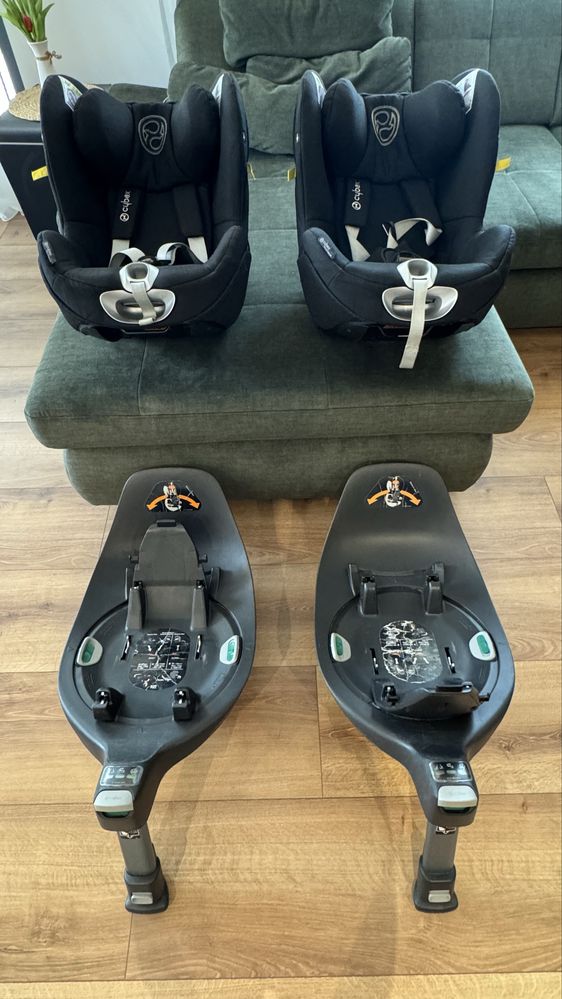 Стол за кола Cybex Sirona Zi i-Size , две столчета, близнаци