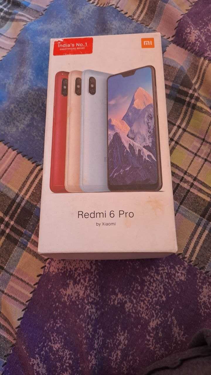 Продаётся коробка от телефона Redmi 6 Pro 32 ГБ.