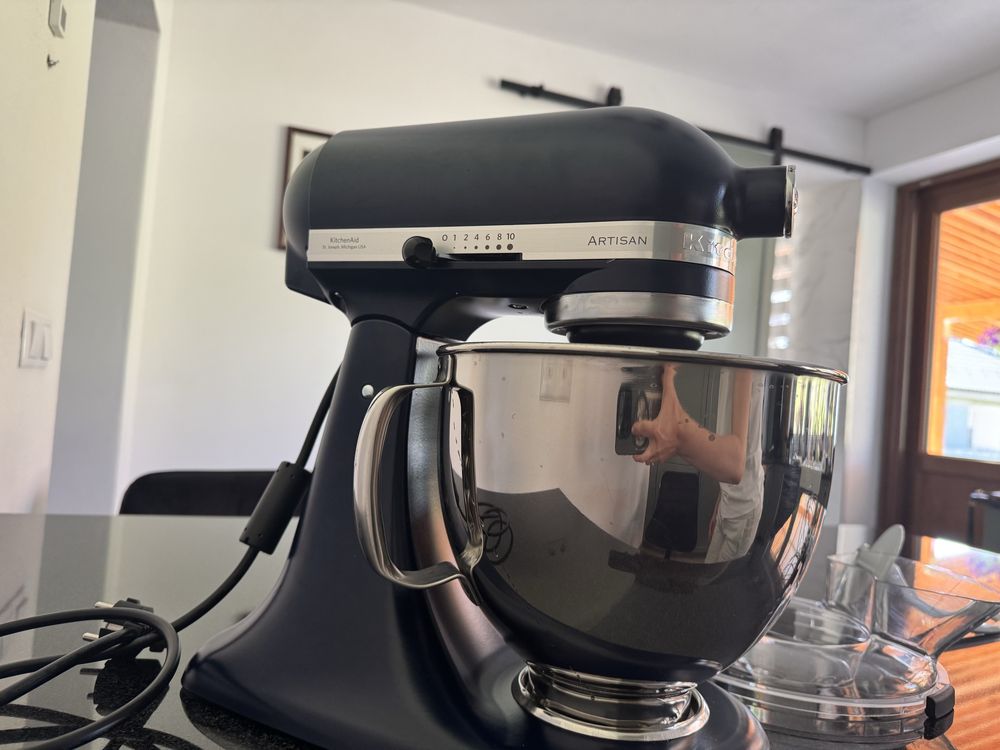 Mixer cu bol 4.8L KitchenAid Artisan 175 - Ink Blue – Ca nou!