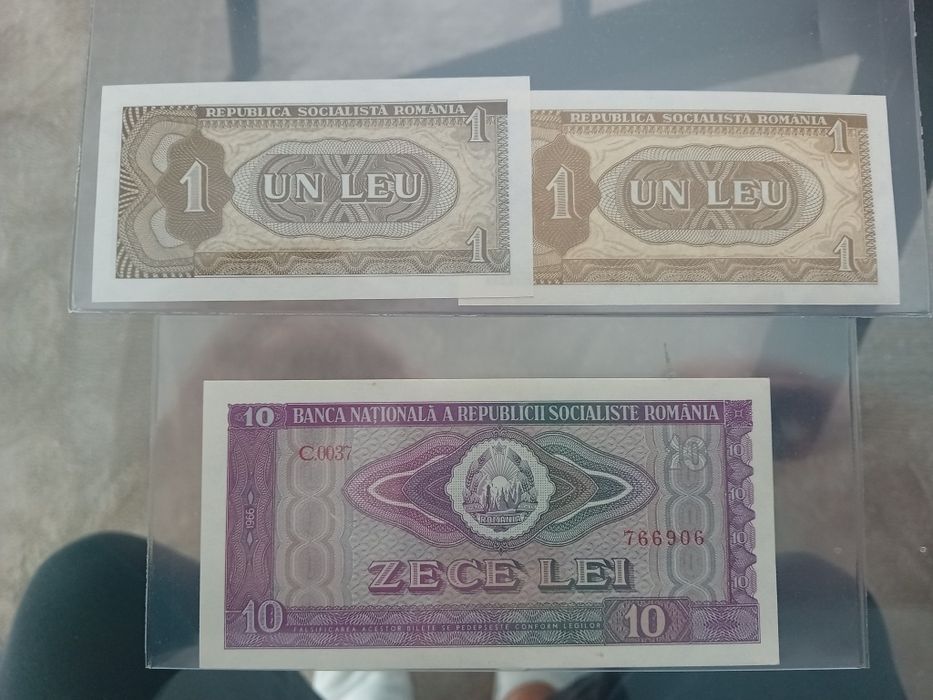 Bancnote LEI și NAVROM UNC