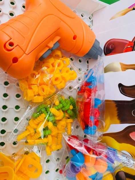 Конструктор с винтоверт- 3D мозайка Пес Патрул