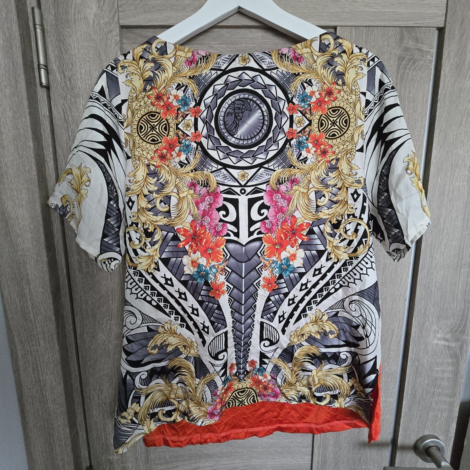 Versace оригинална блуза от коприна