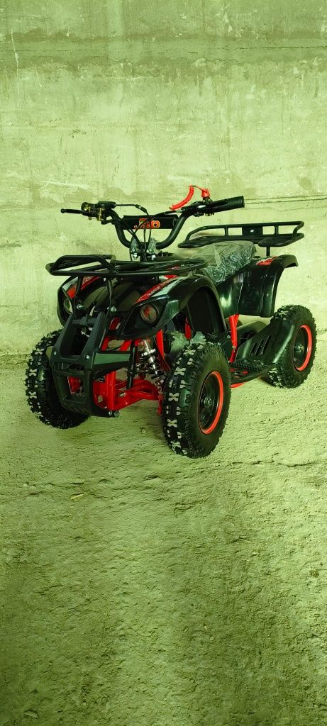 Mini Atv Quad pe benzina in 2 timpi de 49cc cu roti de 6 inch NOU