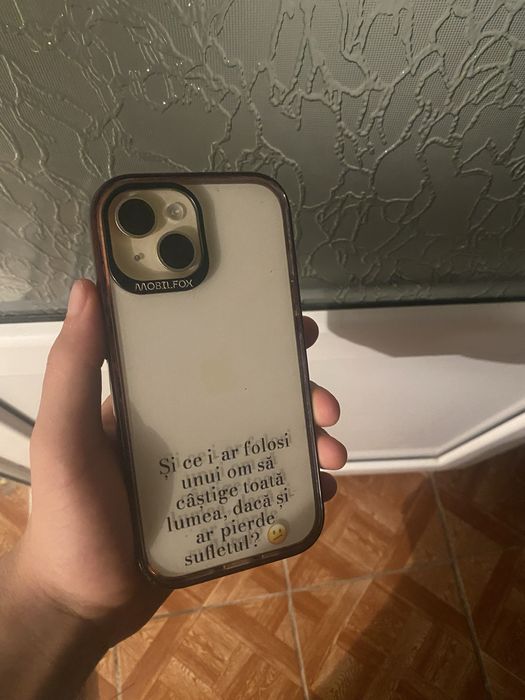 Vand iphone 15 in stare nou fara zgarieturi plus cadou o husa