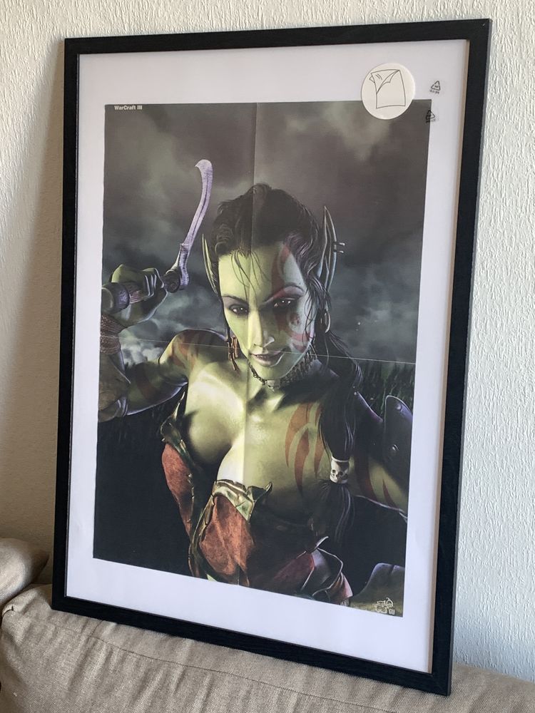 Плакат на Warcraft 3