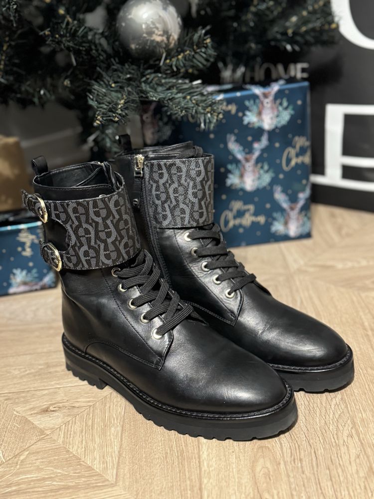 Дамски зимни боти Aigner от естествена кожа - 38