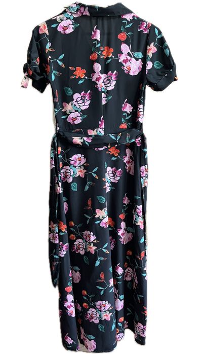 Rochie lungă cu imprimeu floral, fără defecte, mărimea XS