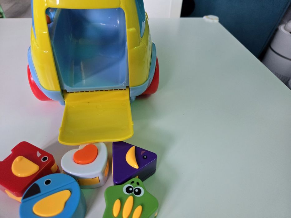Masinuta jucarie interactiva sortare Mappy copii, bebelusi