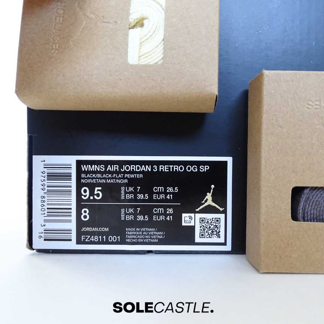 Nike Air Jordan Retro 3 'A Ma Maniere While You Were Sleeping'