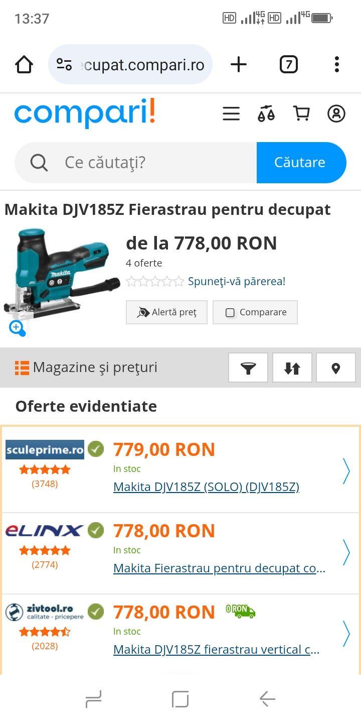 Pendular Corp Makita DJV 185 nou an 2024