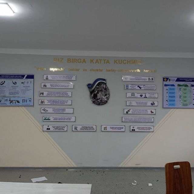 TASHQI VA ICHKI REKLAMA XIZMATI Наружная реклама / вывески