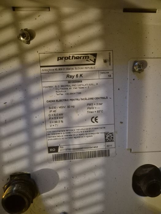 Centrala termica electrica Protherm Ray