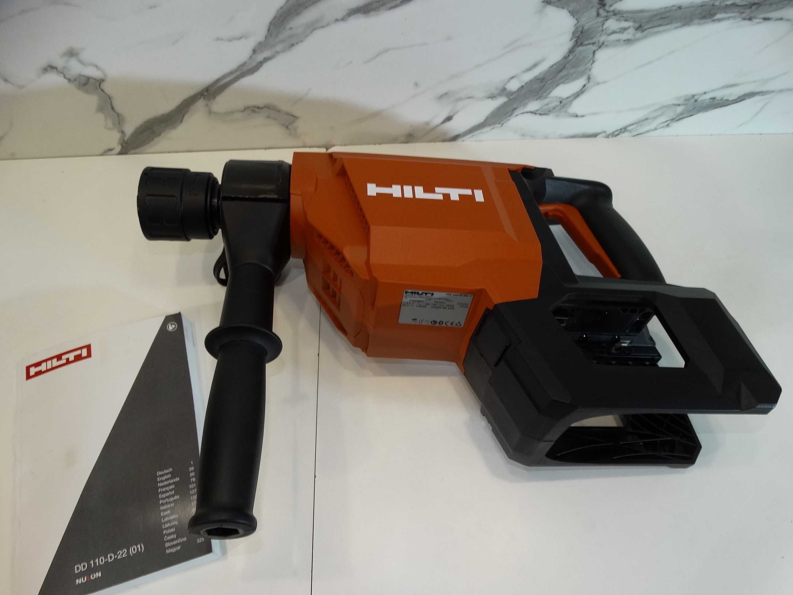 НОВО - 2025 - Hilti DD 110 D - 22 / Nuron - Диамантено пробивна машина