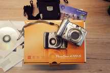 Aparat foto Canon A720 IS PowerShot ca NOU la cutie digital