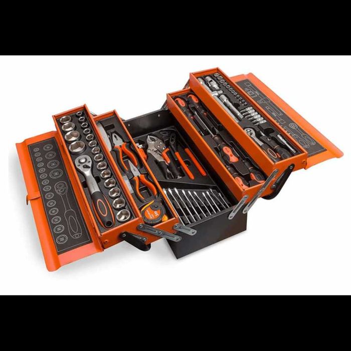 Trusa scule cutie metalica organizator 85 de piese