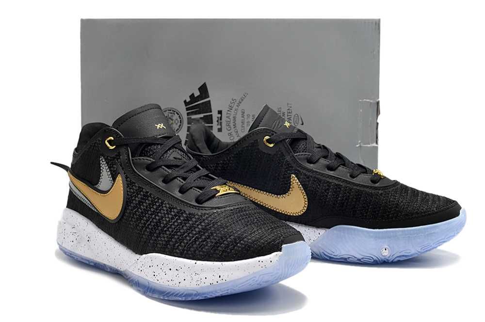 Нови мъжки маратонки Nike LeBron 20 ‘Black Gold’ 43,44