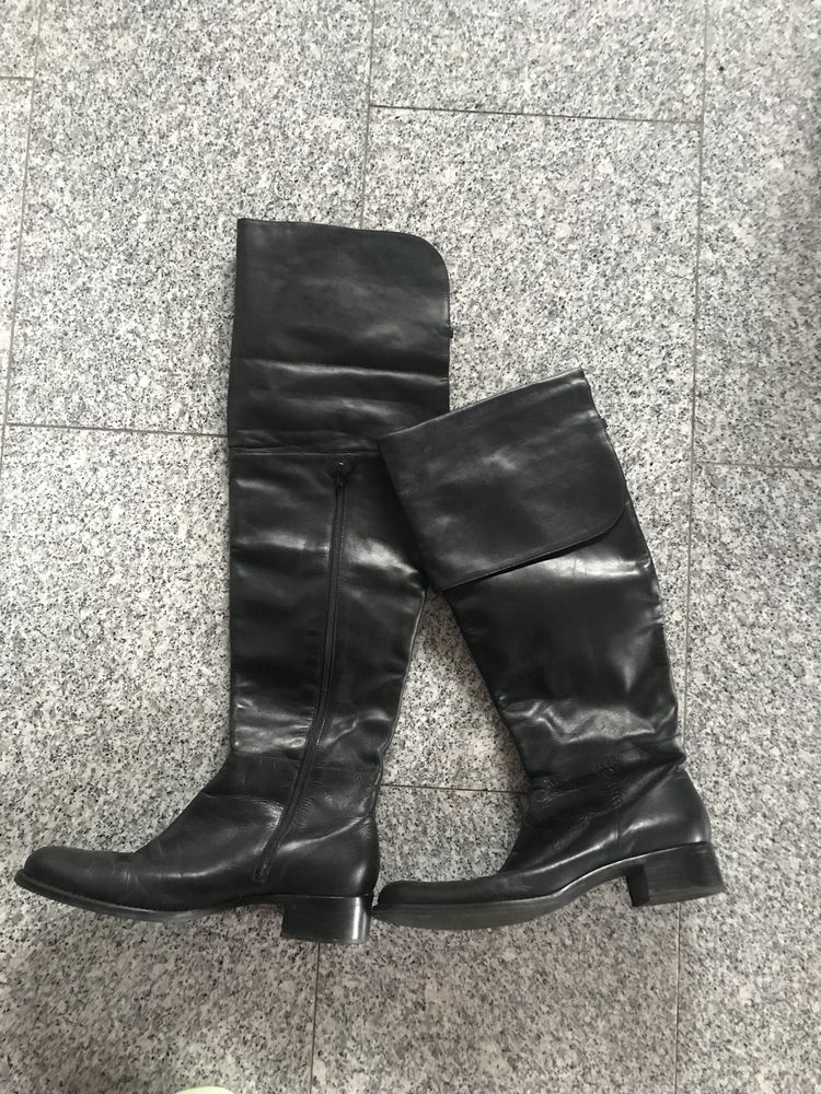 Чизми ботуши ест. Кожа Steve Madden, UNISA 38 / 39