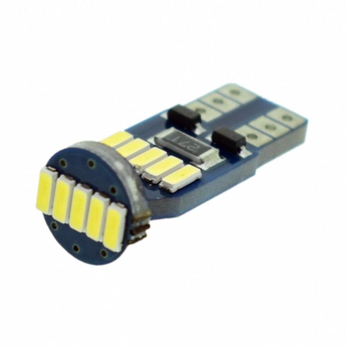 комплект 2броя led диодни габаритни крушки flyseen fls6037, t10  ...