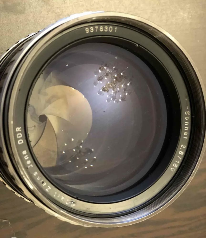 Объектив Carl Zeiss Jena DDR Sonner 2,8/180