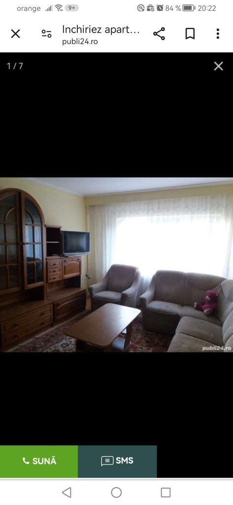 Închiriez apartament Eremia Grigorescu