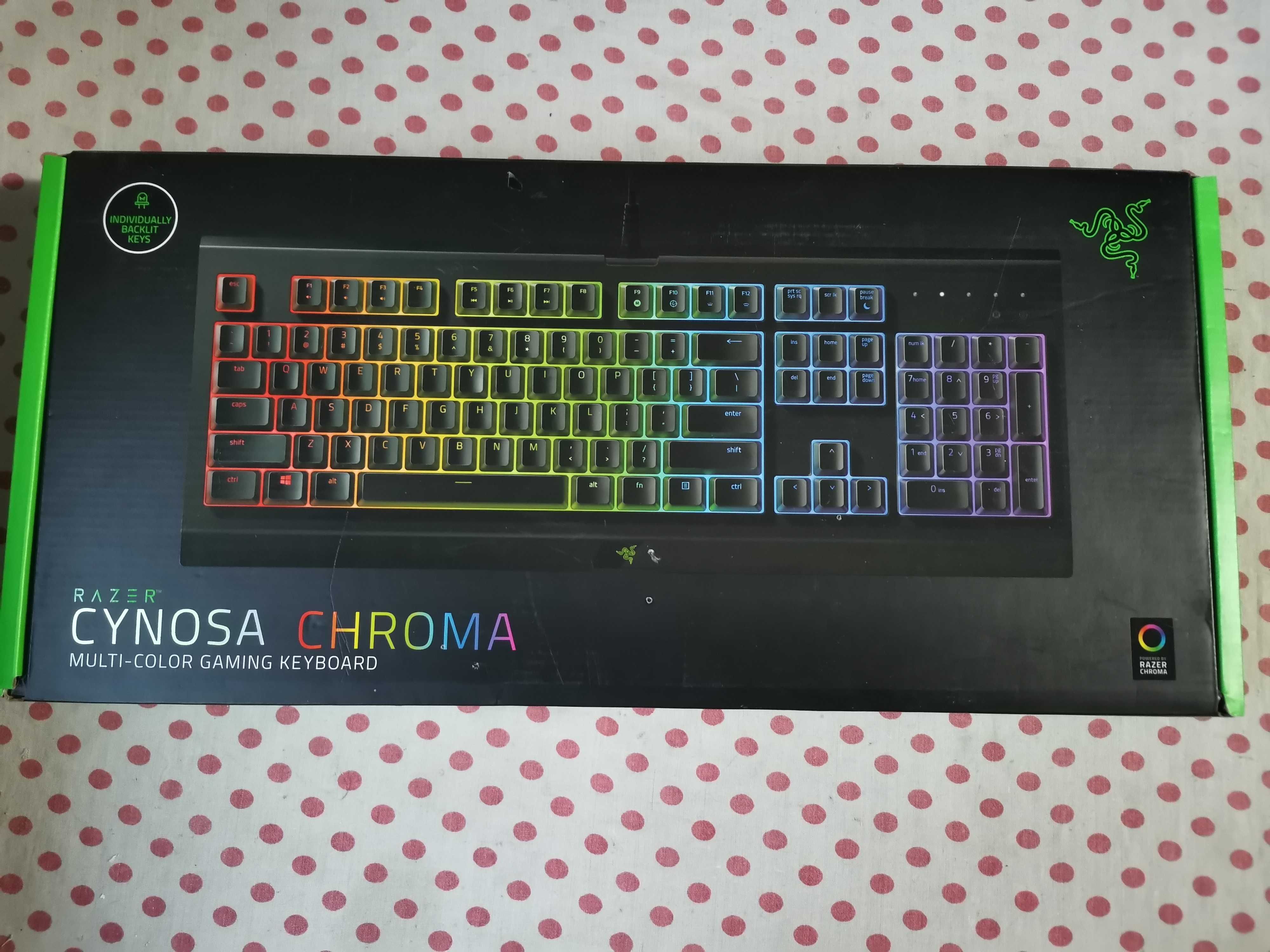 Tastatura Gaming Razer Cynosa Chroma RGB.