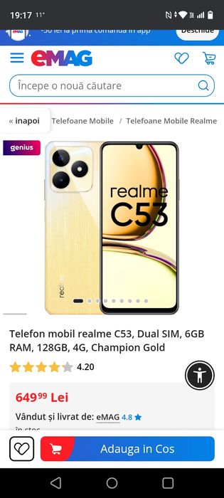 Telefonul este ca și nou achiziționat de aproximativ jumătate de an.