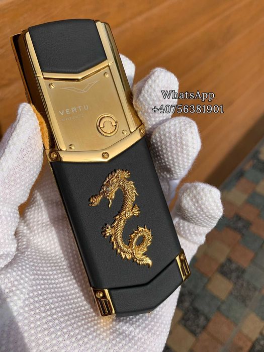 Vertu Signature S - Dragon - Gold, Garanție, Absolut nou!