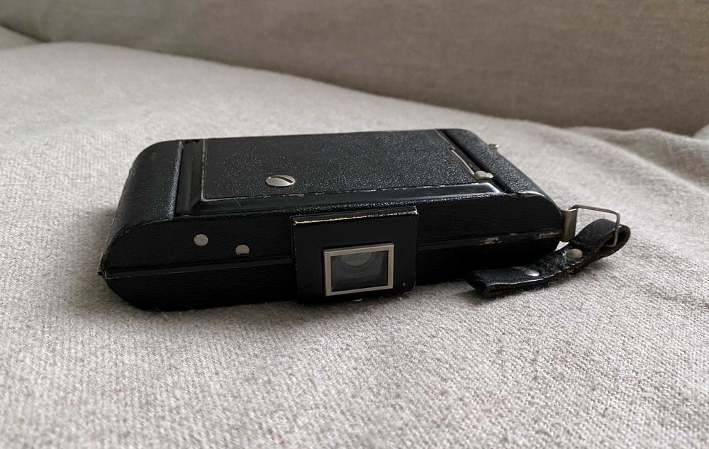 Camera foto burduf Kodak Folding Brownie Six-20 din 1900 retro vintage