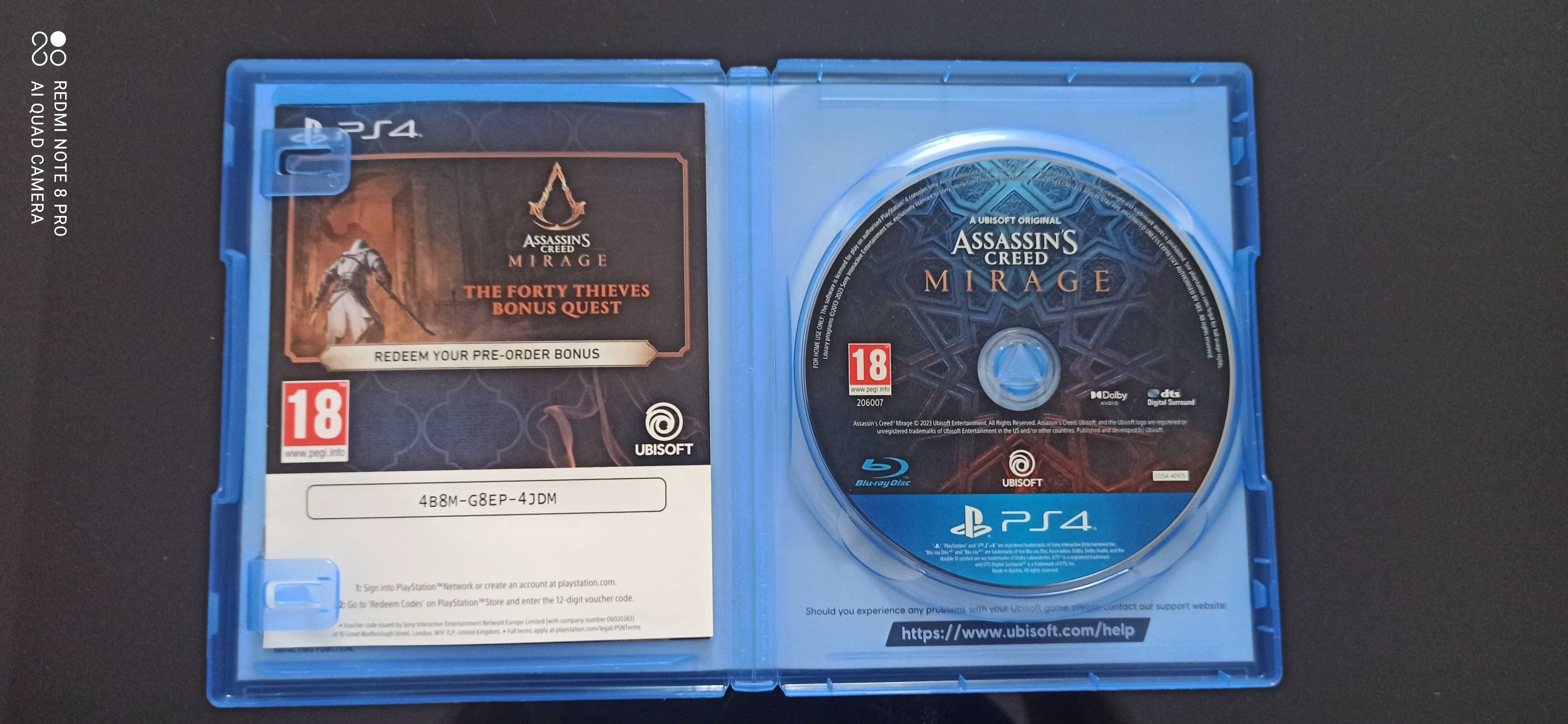 Assassin's Creed Mirage PS 4