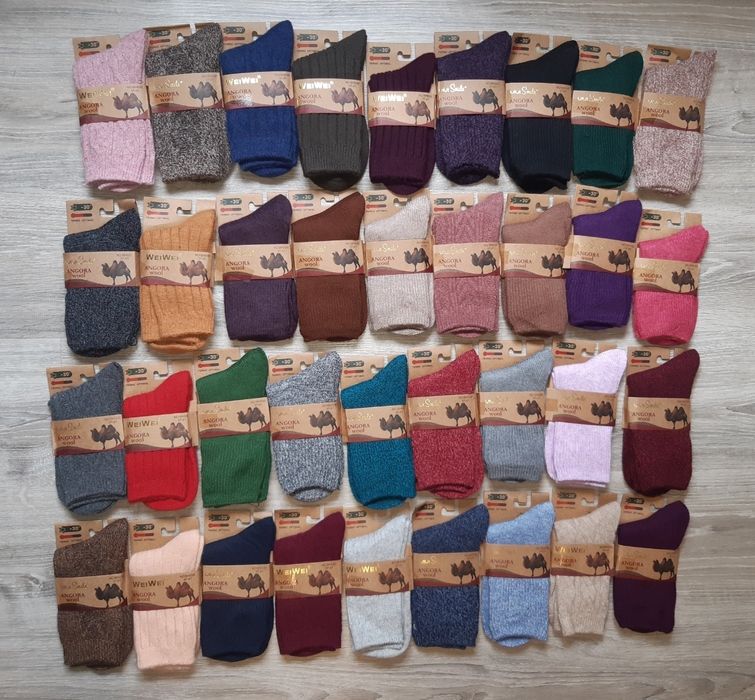 Sosete din lana de camila angora