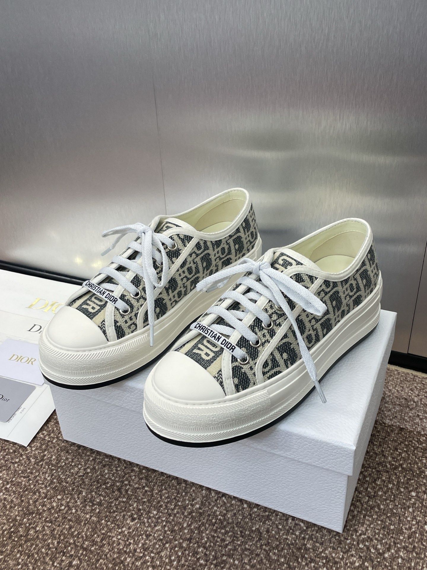 Adidasi Tenisis Christian Dior, tip Premium
