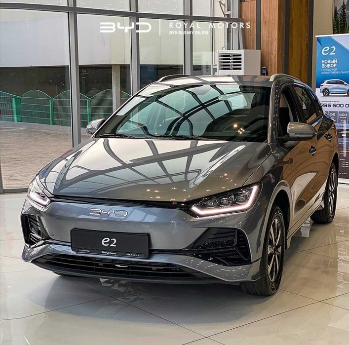 Yangi BYD E2 405km Luxe 2025 Rasmiy dilerdan kafolat bilan