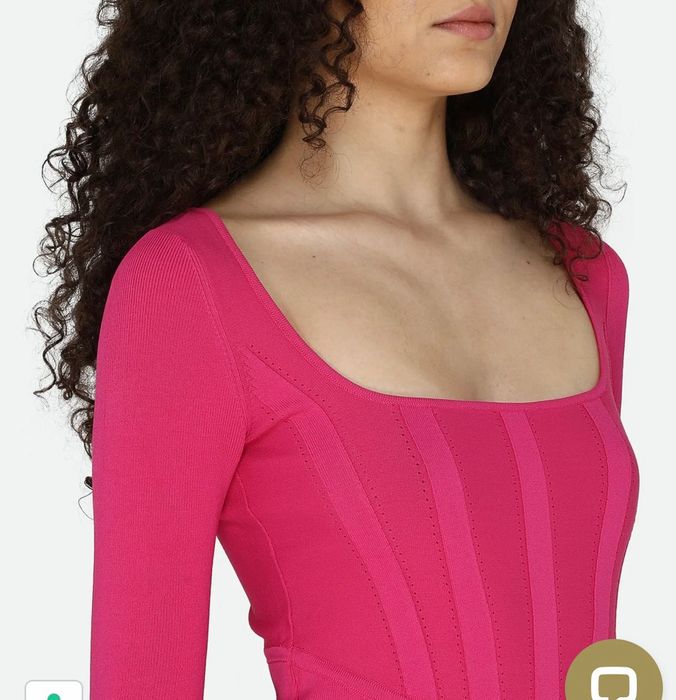 Рокля Pinko в розов цвят