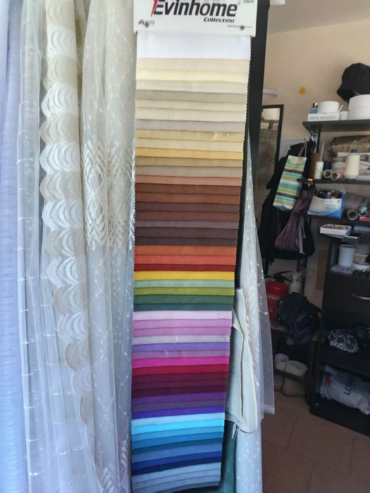 Плат за завеси всички нюанси.