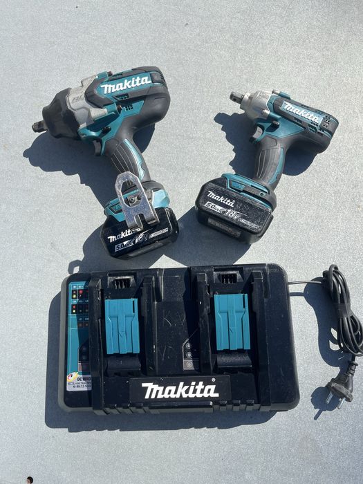 Set Pistol roti Makita 1/2 DTW1002 / DTW190 5Ah 18v