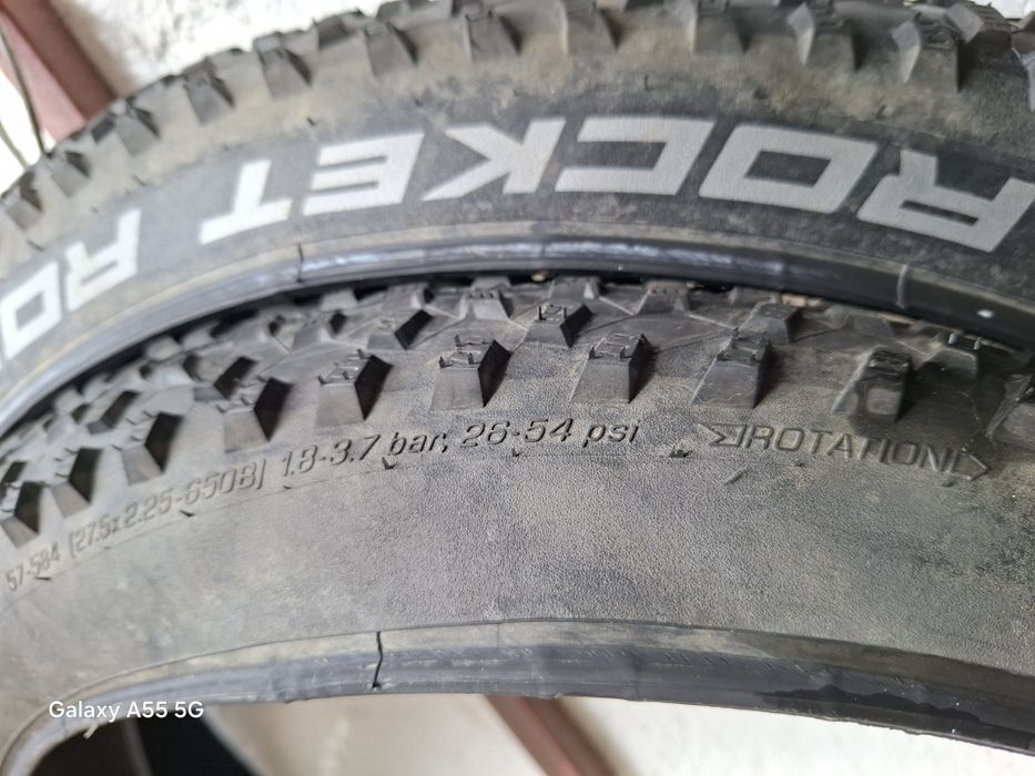 Anvelope bicicleta Schwable Rocket RON 27.5 achiziționate în octombrie