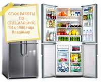 Срочный ремонт холодильников и морозильников с гарантией
