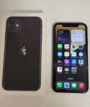 iPhone 11 Black | Ca nou | Cutie + accesorii + 6 huse