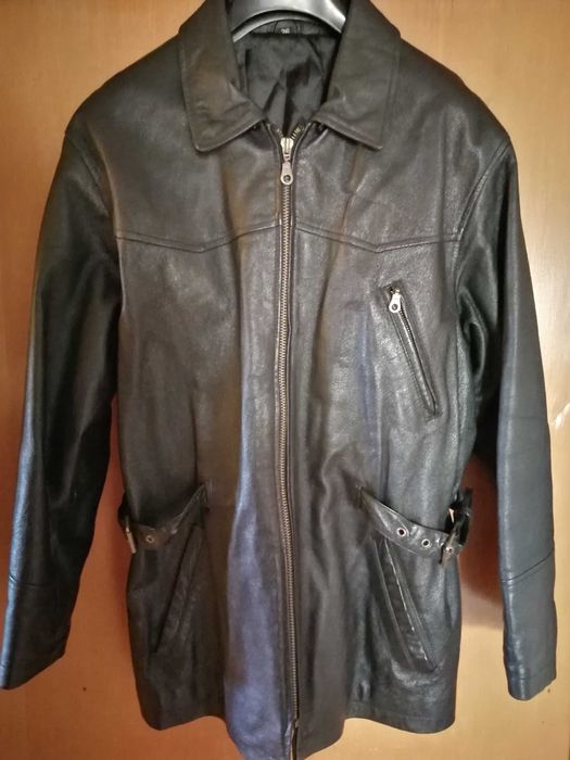 Vand scurta barbati, din piele naturala