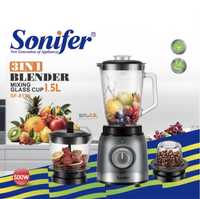 Стационарный блендер, чоппер и кофемолка Sonifer SF-8125