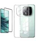 Husa Silicon si Folie Sticla - Xiaomi Redmi Note 14 14C 14T PRO 5G