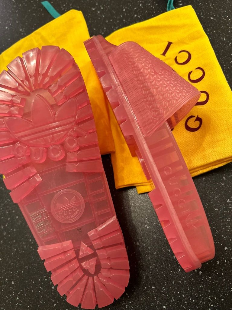 Șlapi Gucci x Adidas