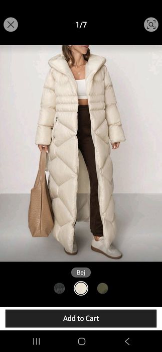 Geaca de iarna, noua