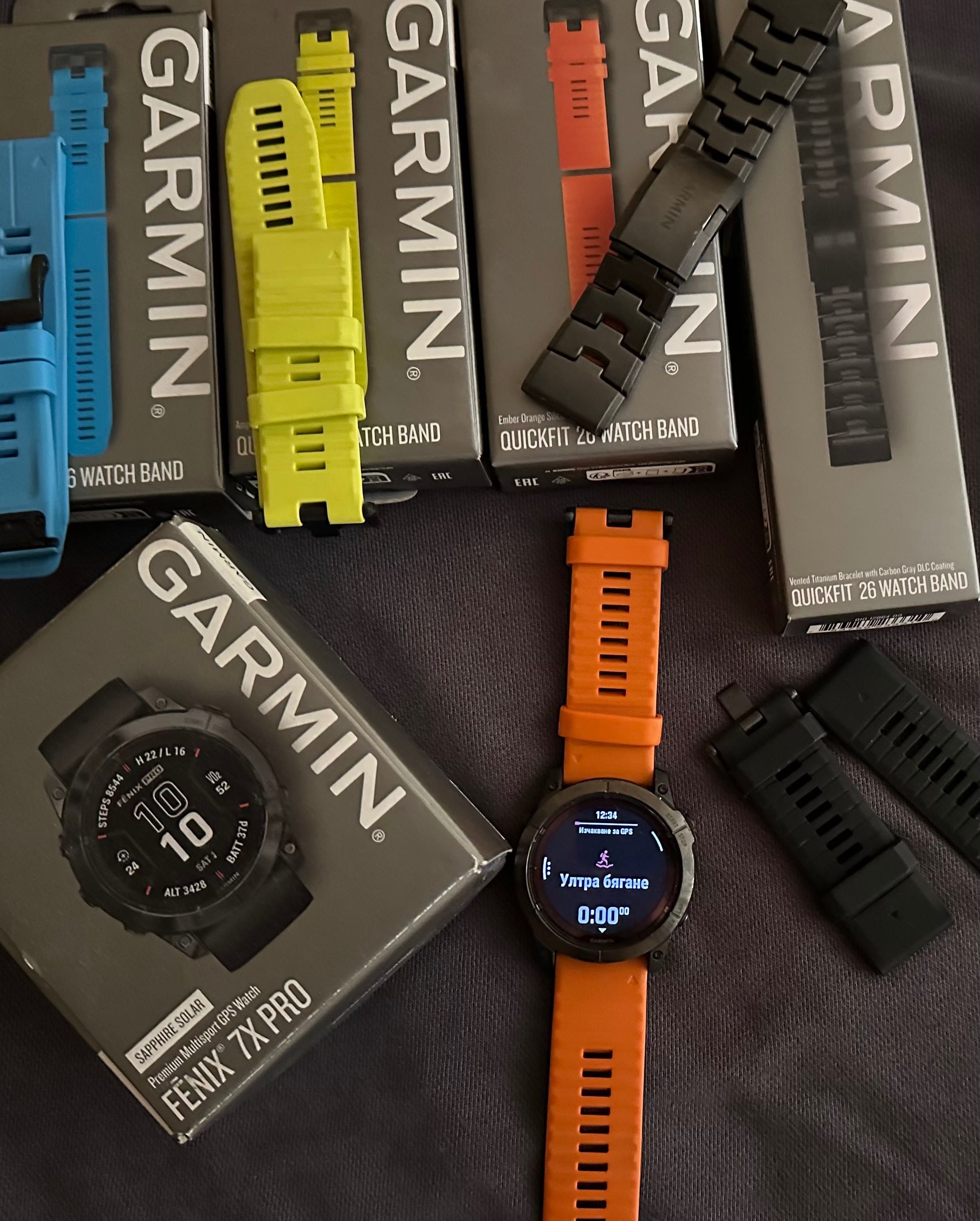 Garmin Fenix 7x PRO sapphire solar